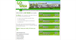 Desktop Screenshot of gowash.ca